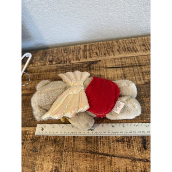 Starbucks Plush Bearista Bear 13th Edition Cupid Valentine 2001 Bow Arrow - Picture 7 of 8